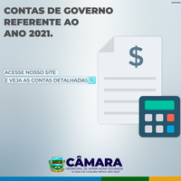 CONTAS DE GOVERNO REFERENTE AO ANO DE 2021 CHEGA NA CÂMARA MUNICIPAL