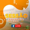 Câmara realiza sessão ordinária por meio de live