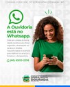 PODER LEGISLATIVO ATUALIZA WHATSAPP DA OUVIDORIA